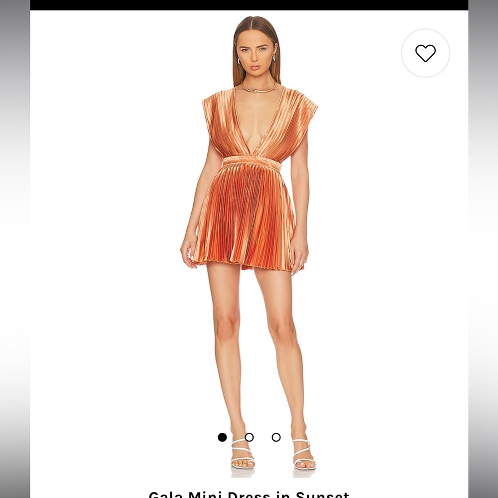 L’IDEE Gala Mini Dress in Sunset 6/XS